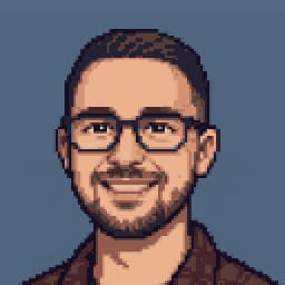 Pixel art portrét: Daniel